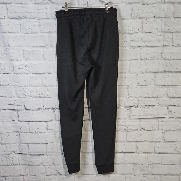Puma Charcoal Jogger Pants with White Accents - Picture 5 of 6